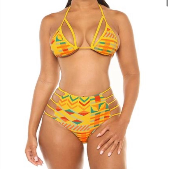 Icon Swim Other - Seeing Queens High Waist Bikini set